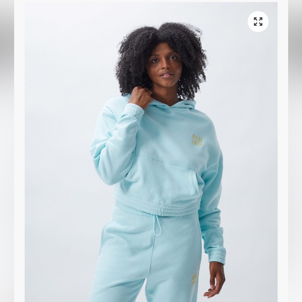 NWOT FOR DAYS Cropped Hoodie